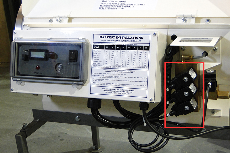 Stage Coil Test Location